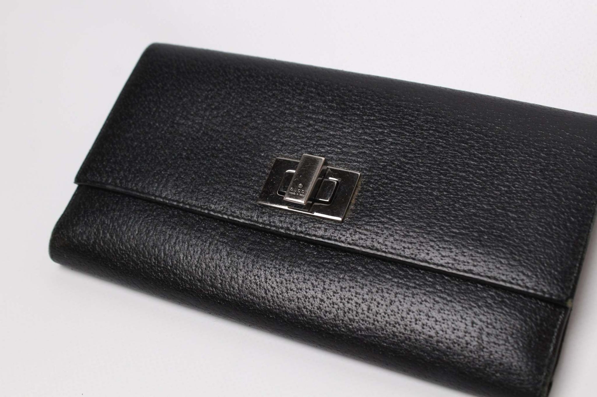 GUCCI Longwallet Black | LAYZSSHOP | Gucci Vintage