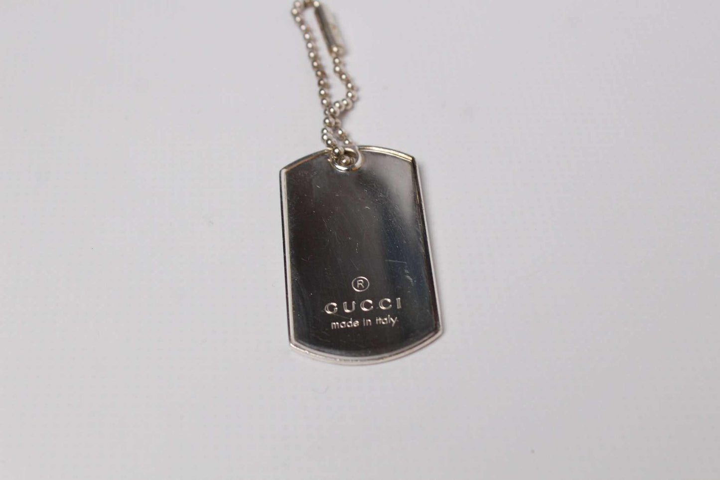 GUCCI Dog-Tag S925 | LAYZSSHOP | Gucci Vintage