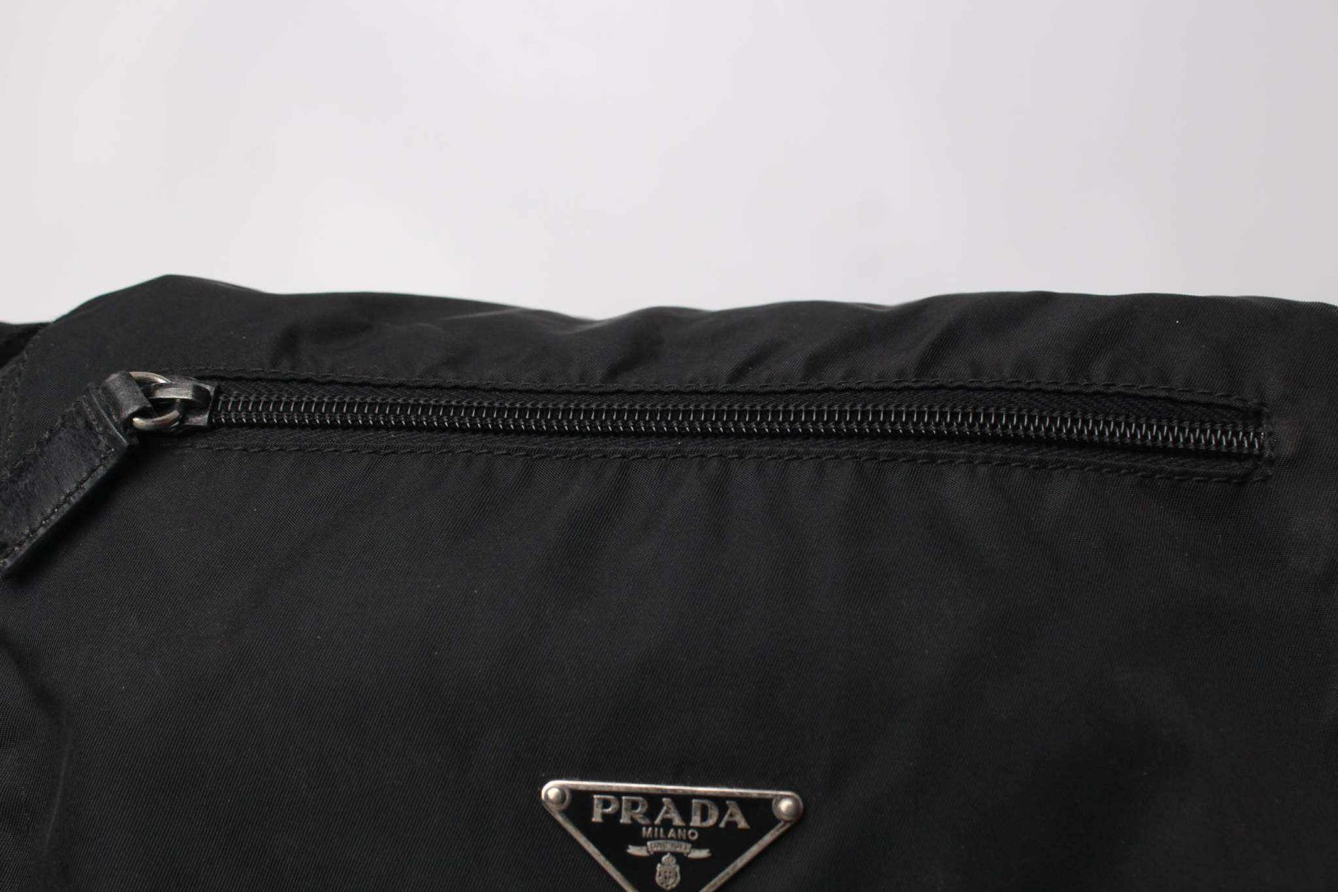 PRADA Messenger Bag One Strap Black | LAYZSSHOP | Prada Vintage