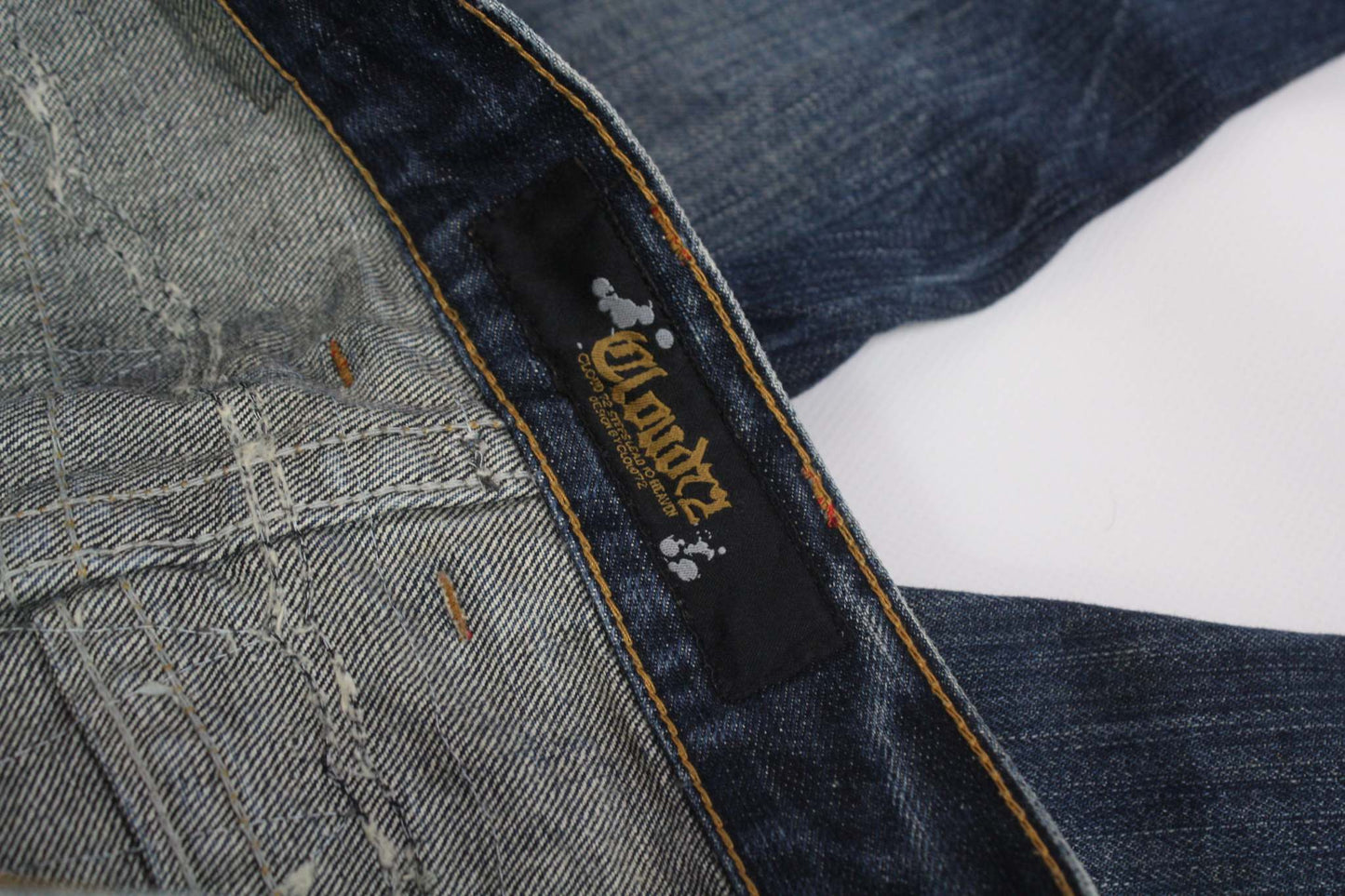 CLOUD72 Embroidery Denim | LAYZSSHOP | Cloud 72 Vintage