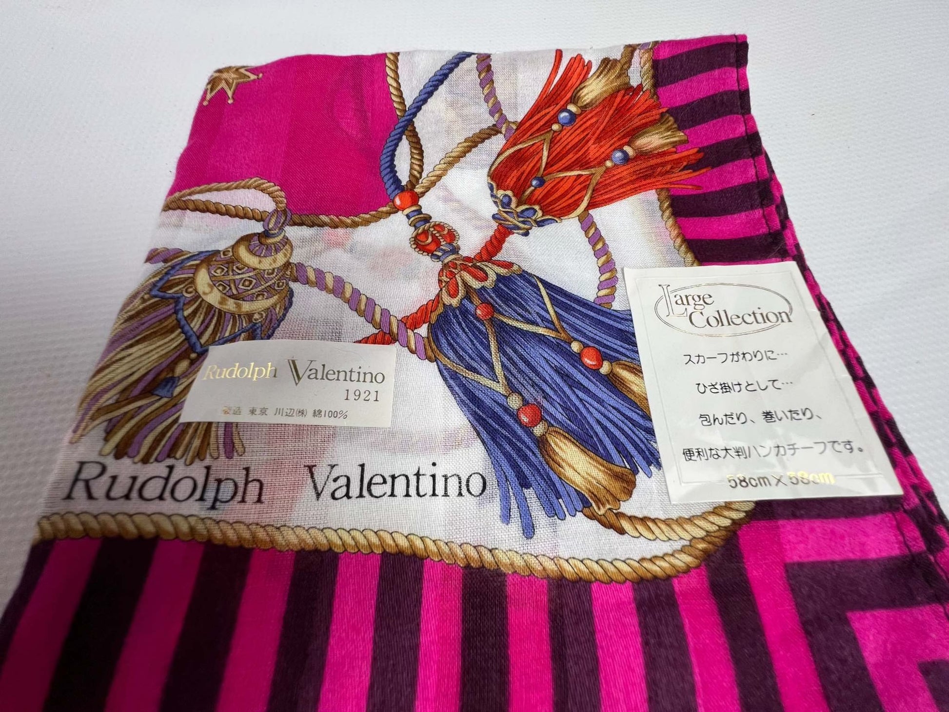 RUDOLPH VALENTINO Scarf | LAYZSSHOP | Rudolph Valentino Vintage