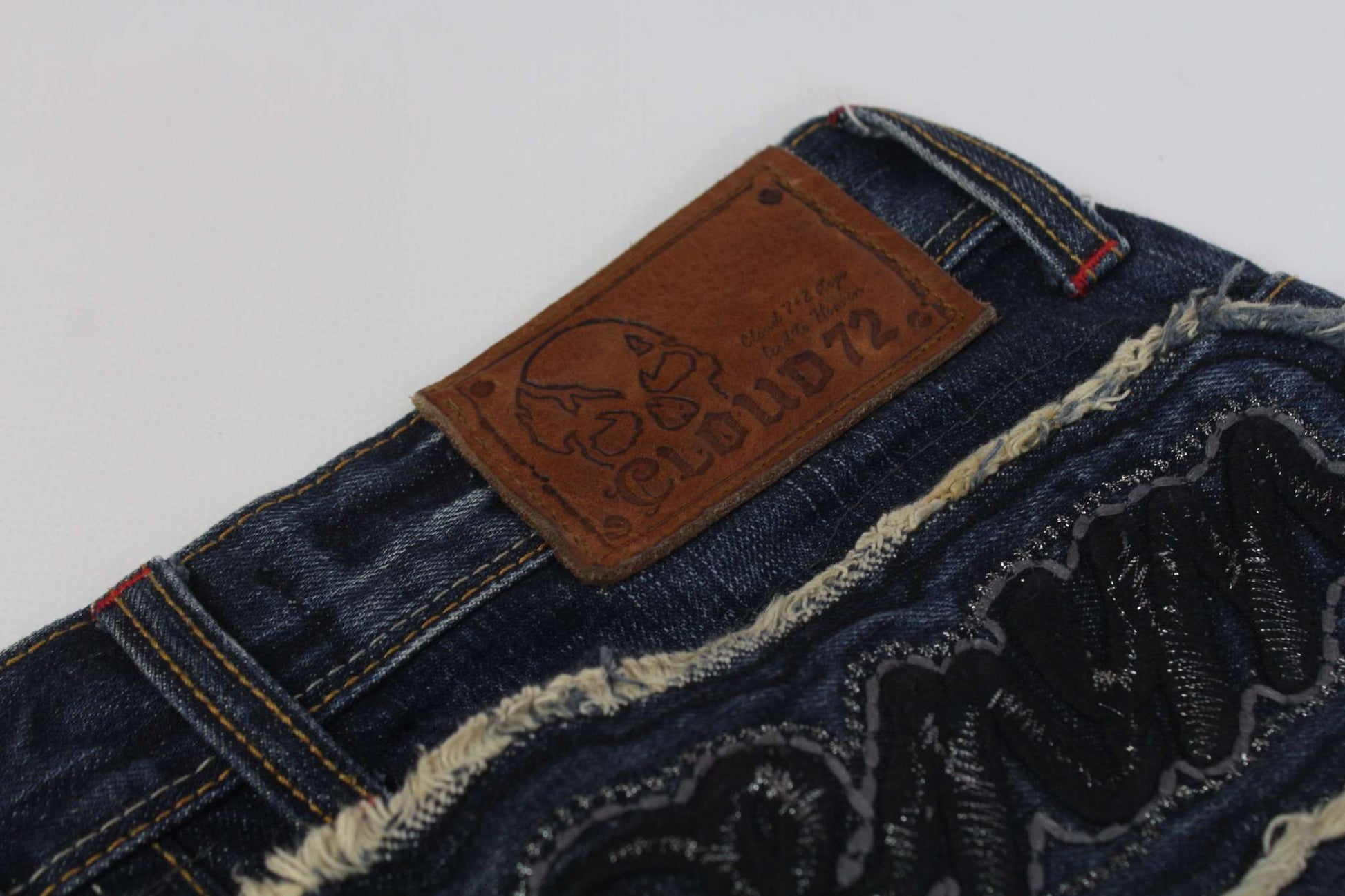 CLOUD72 Embroidery Denim | LAYZSSHOP | Cloud 72 Vintage