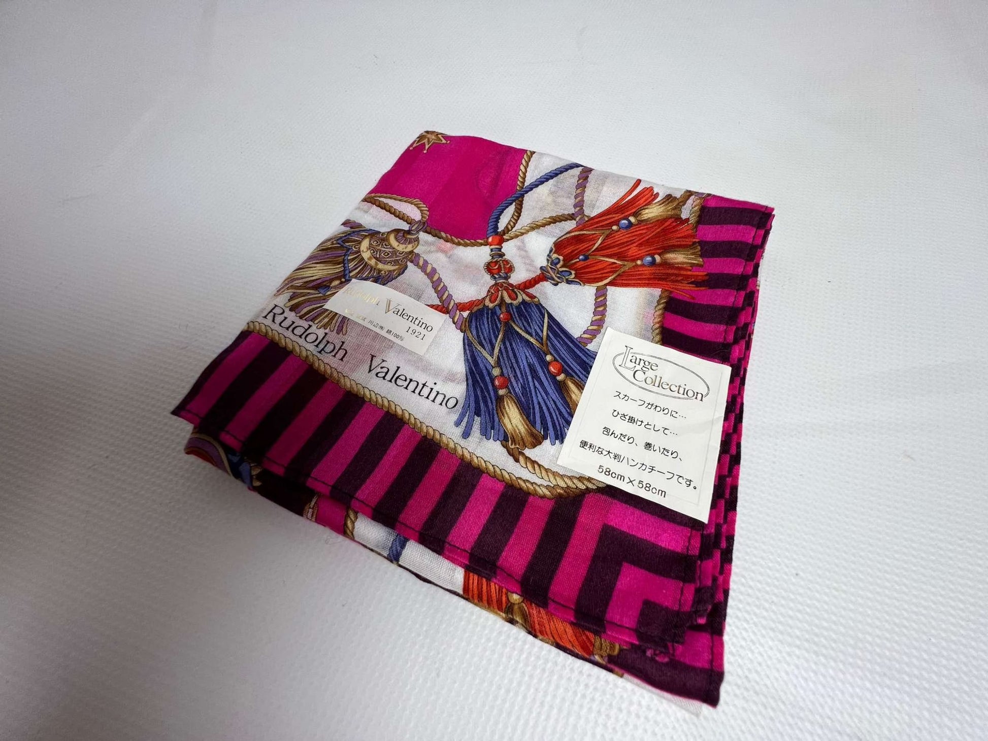 RUDOLPH VALENTINO Scarf | LAYZSSHOP | Rudolph Valentino Vintage