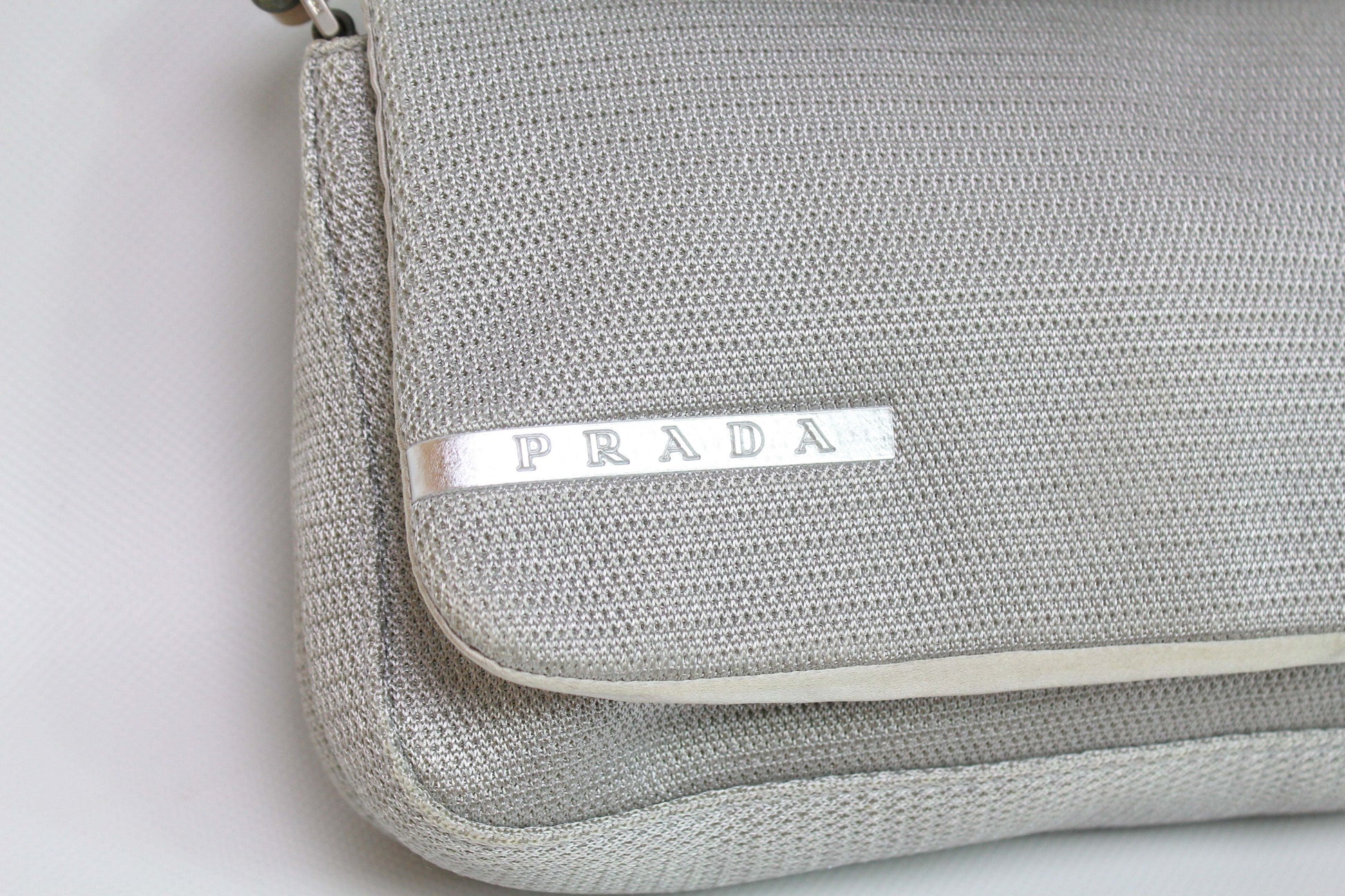 PRADA Sports Sidebag Grey | LAYZSSHOP | Prada Vintage