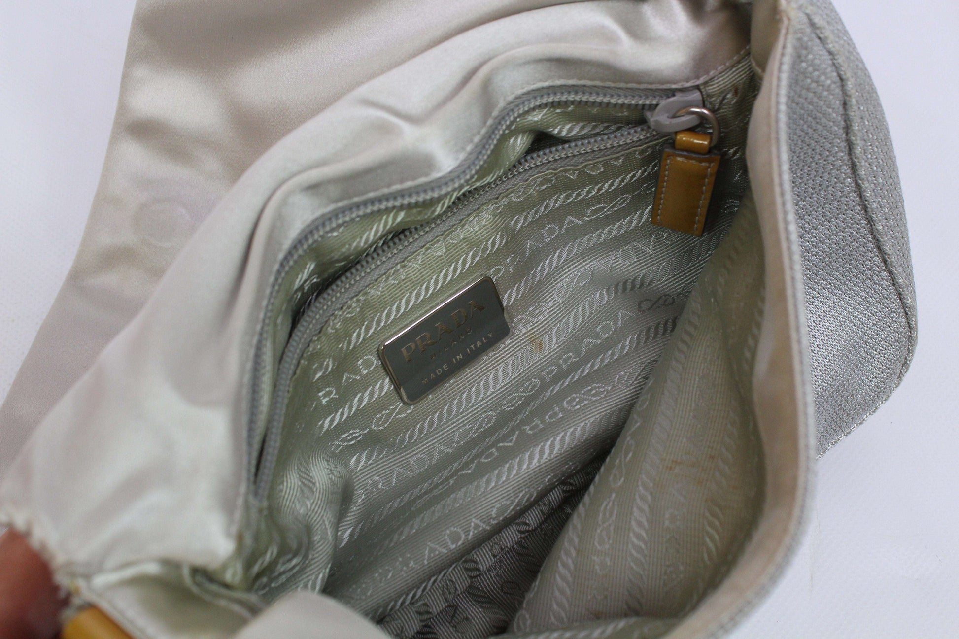 PRADA Sports Sidebag Grey | LAYZSSHOP | Prada Vintage