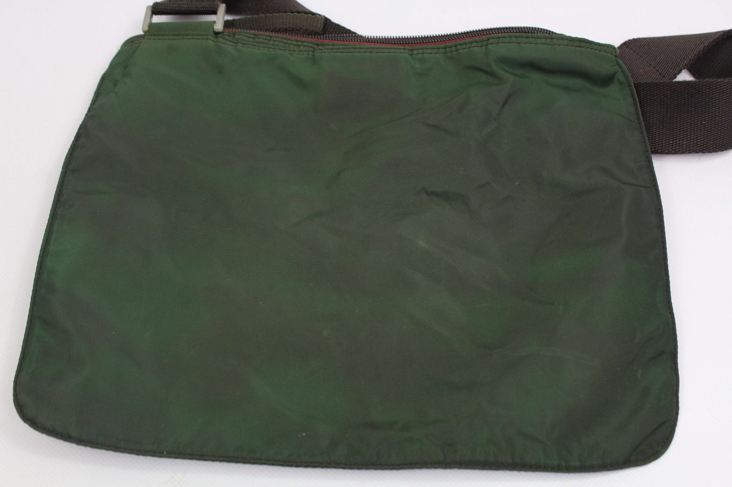 PRADA Vintage Slingbag Green | LAYZSSHOP | Prada Vintage