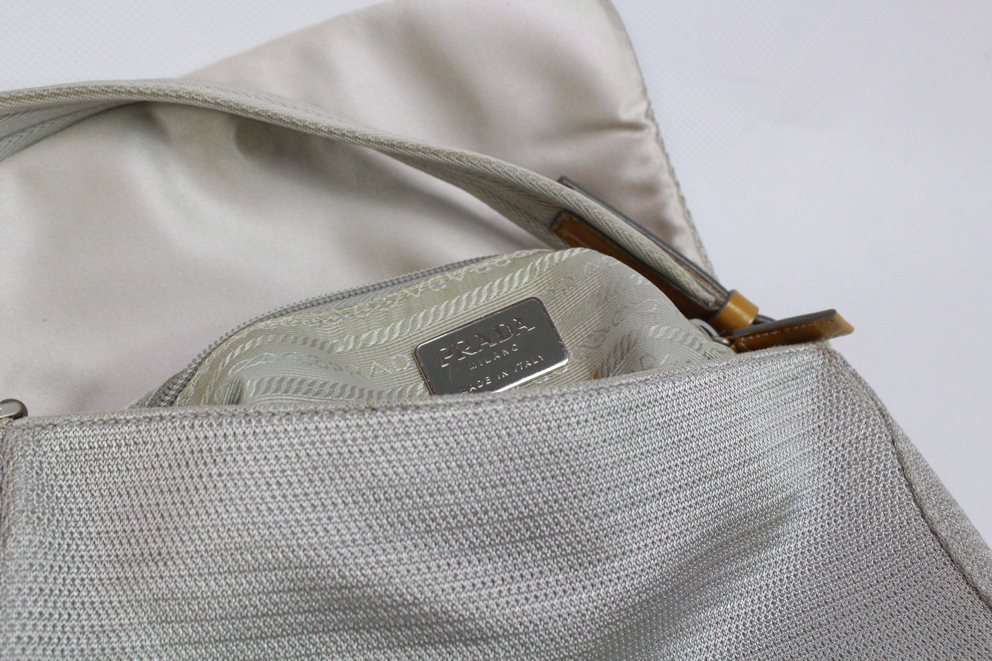 PRADA Sports Sidebag Grey | LAYZSSHOP | Prada Vintage