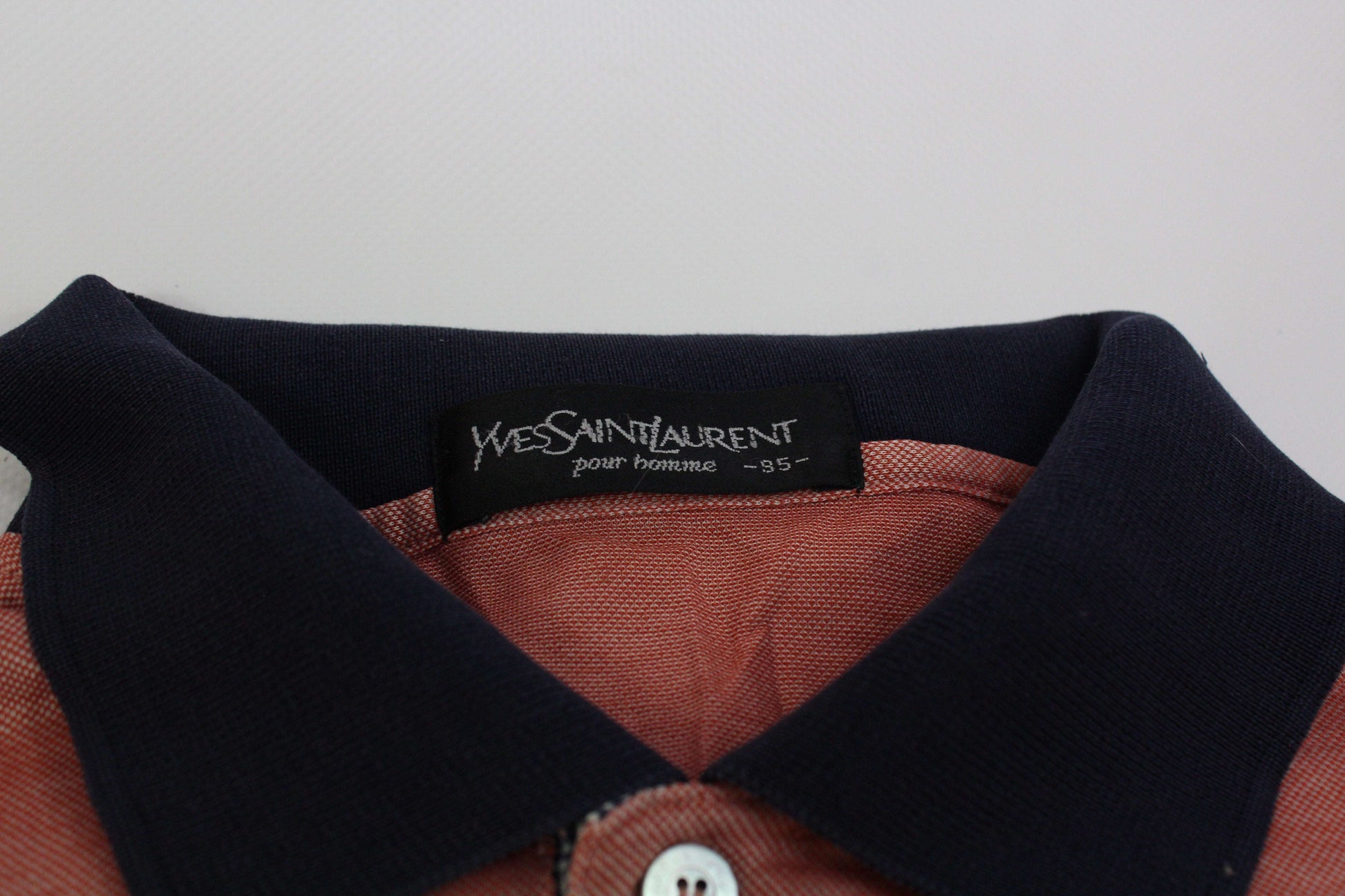 YVES SAINT LAURENT Polo Red | LAYZSSHOP | Yves Saint Laurent Vintage