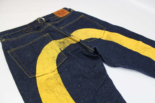 Evisu Denim Jeans Yellow DaicockEvisu Denim Jeans Yellow Daicock | LAYZSSHOP | Evisu 