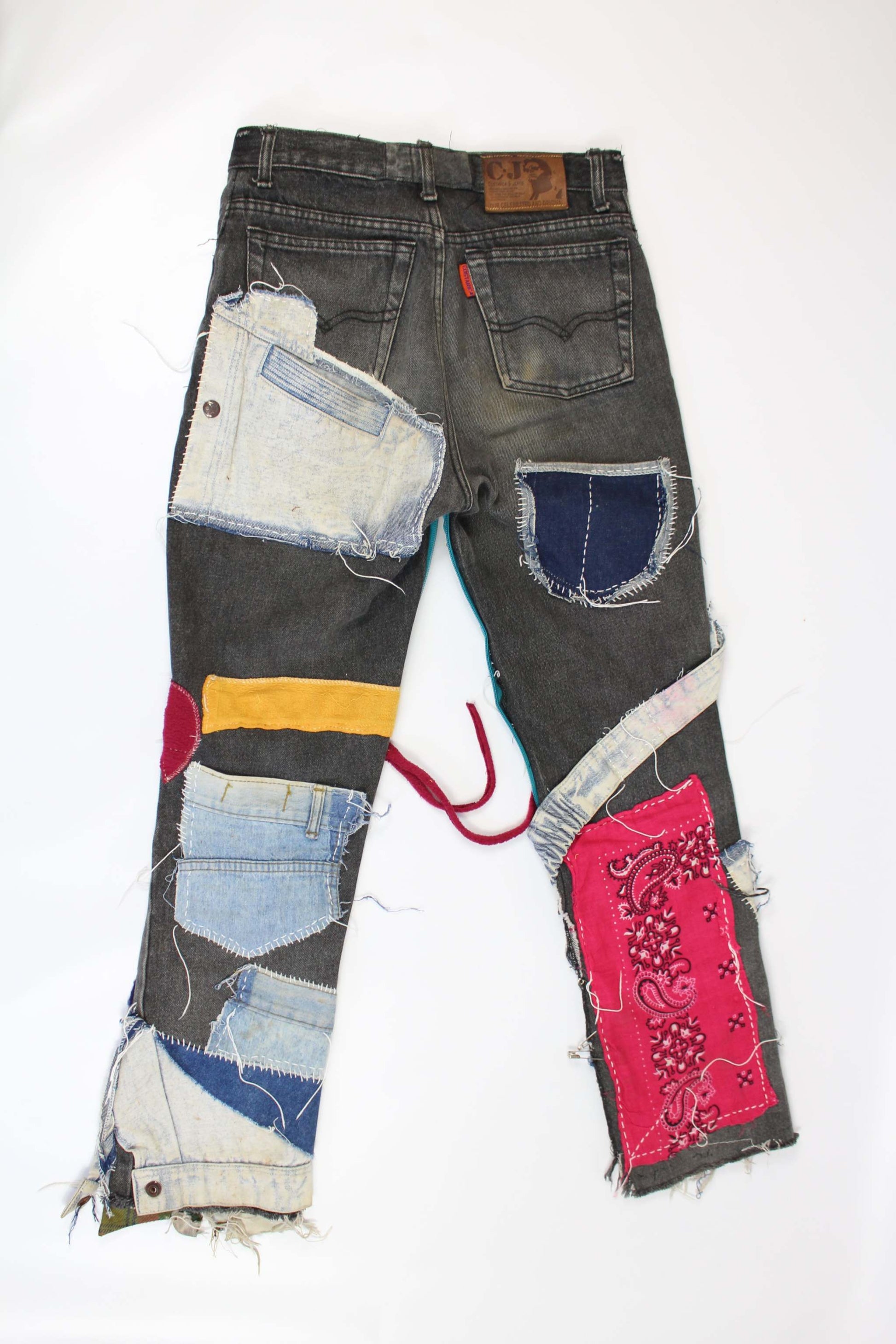 Costarica&Jeans Patchwork Denim - Hose