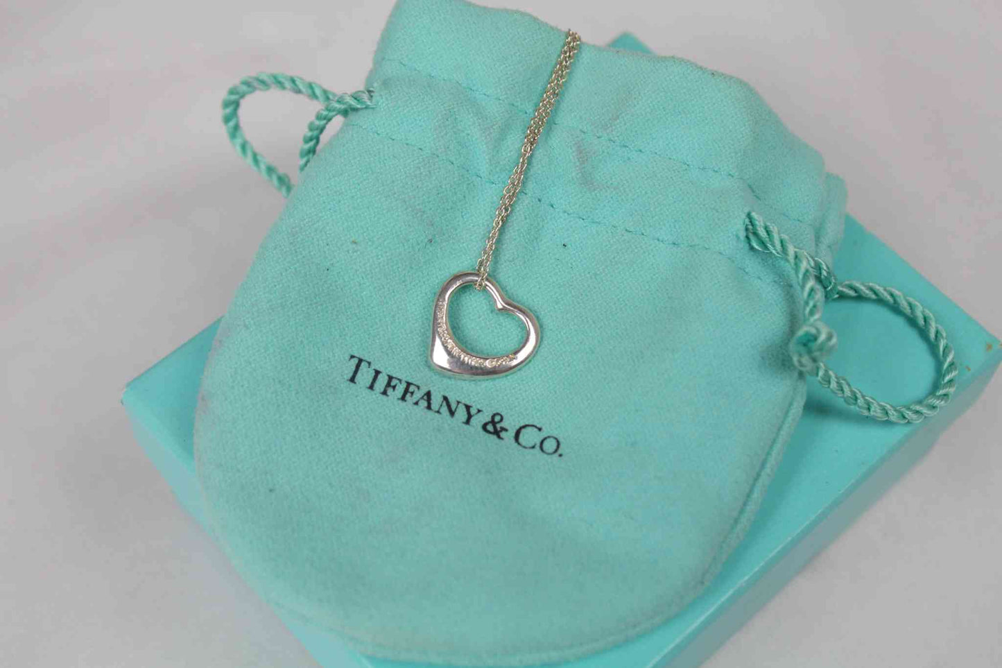 Heart Chain Dustbag + BoxTiffany & Co Heart Chain (Dustbag, + Box) | LAYZSSHOP | Tiffany & Co 