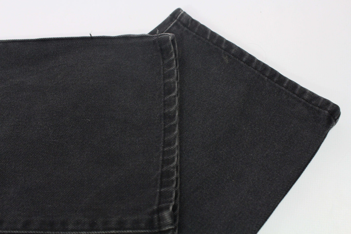 Edwin Denim Hand Painted Custom 1/1 in black and grey, size 31, straight fit, high condition, 100% cotton.