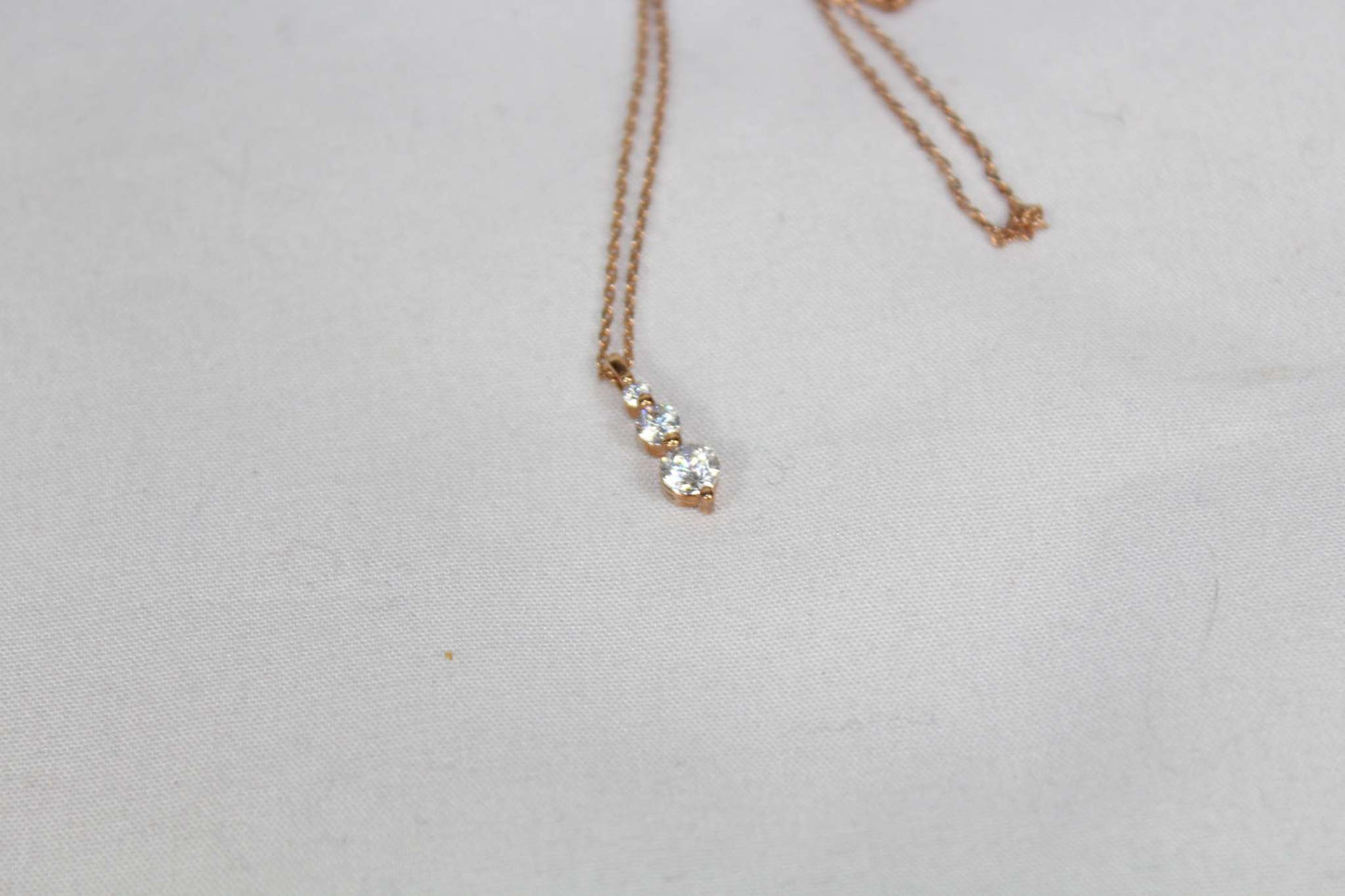 925 Silver Necklace Rose Gold Look | LAYZSSHOP | LAYZSSHOP Vintage