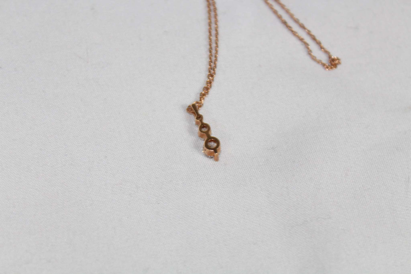 925 Silver Necklace Rose Gold Look | LAYZSSHOP | LAYZSSHOP Vintage