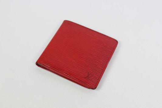 Louis Vuitton Epi Wallet Red - Portmonee