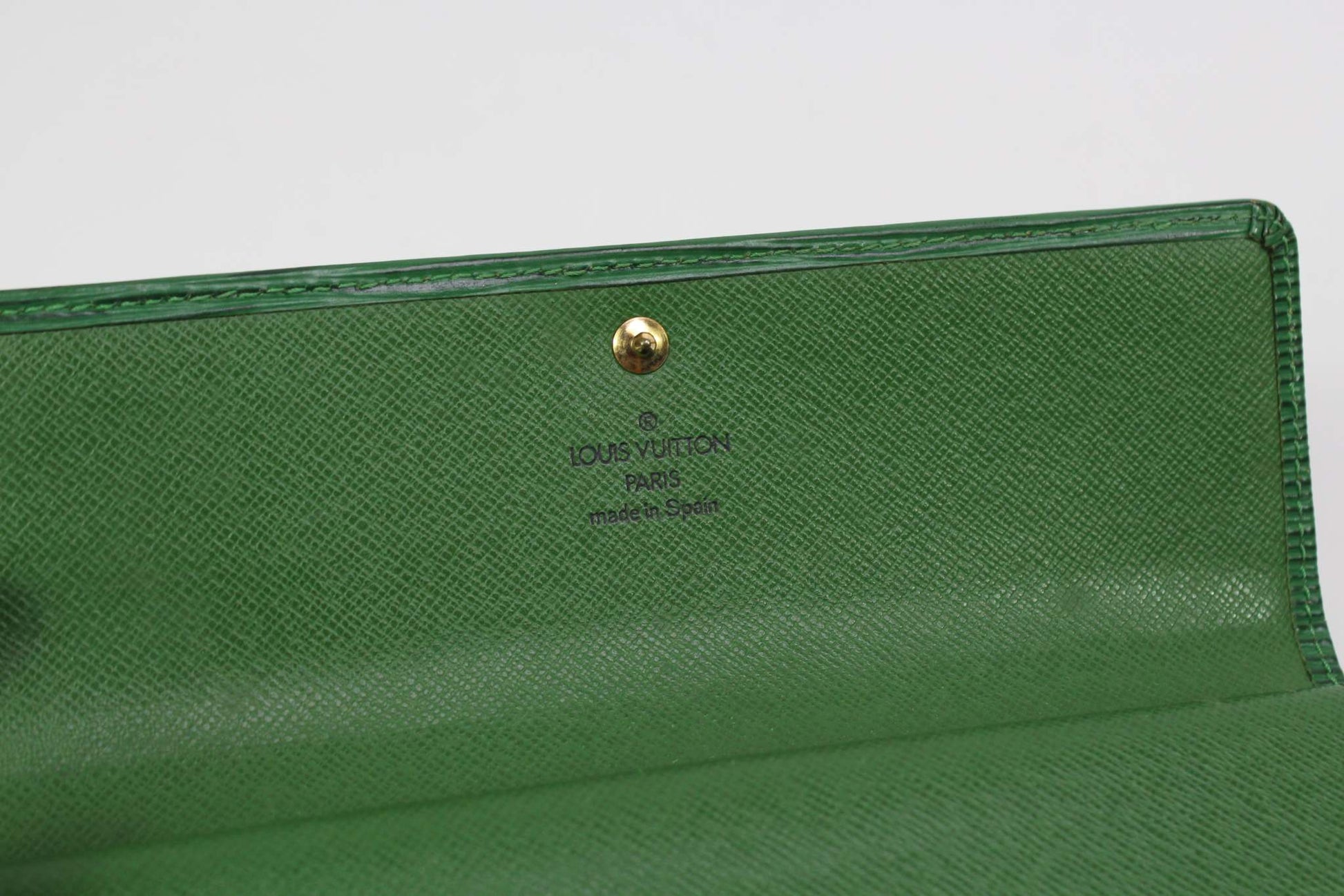 Louis Vuitton Epi Wallet Green - Portmonee