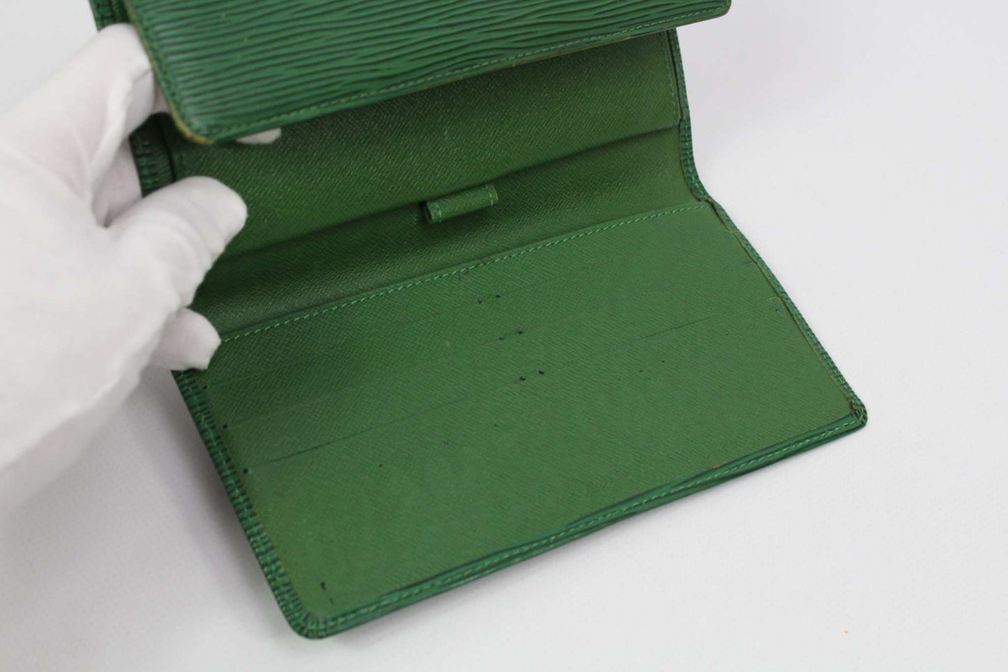 Louis Vuitton Epi Wallet Green - Portmonee