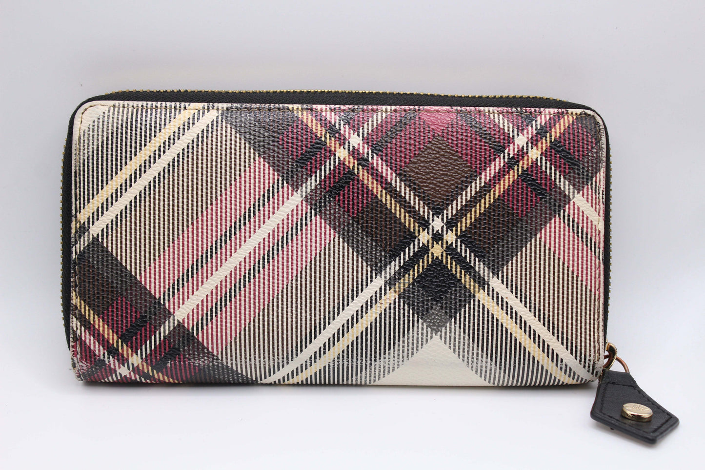 Vivienne Westwood Zip Longwallet "Check" - Portmonee