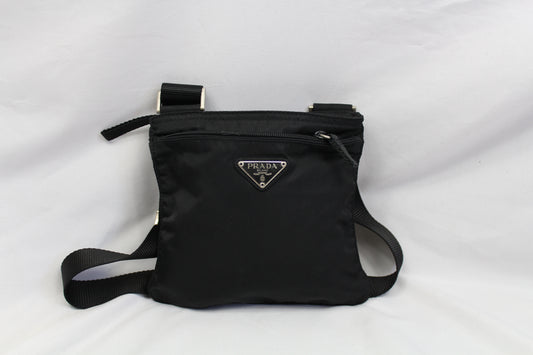 Prada Sling Bag Black Small | LAYZSSHOP | Prada Vintage