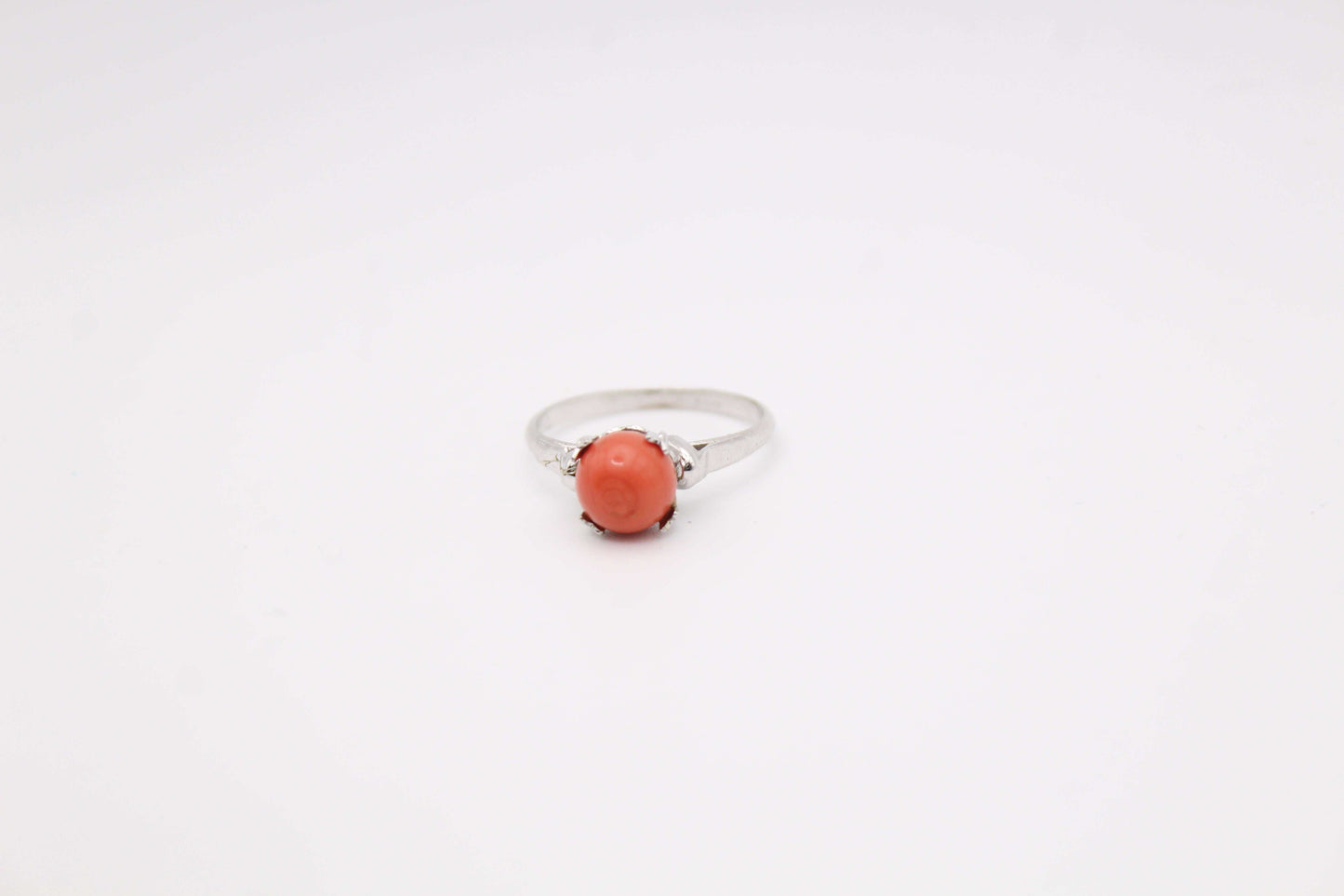 Ring with Red Stone 925 | LAYZSSHOP | Vintage Vintage