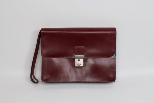 Vintage Mercedes Clutch Bordeaux - Bag