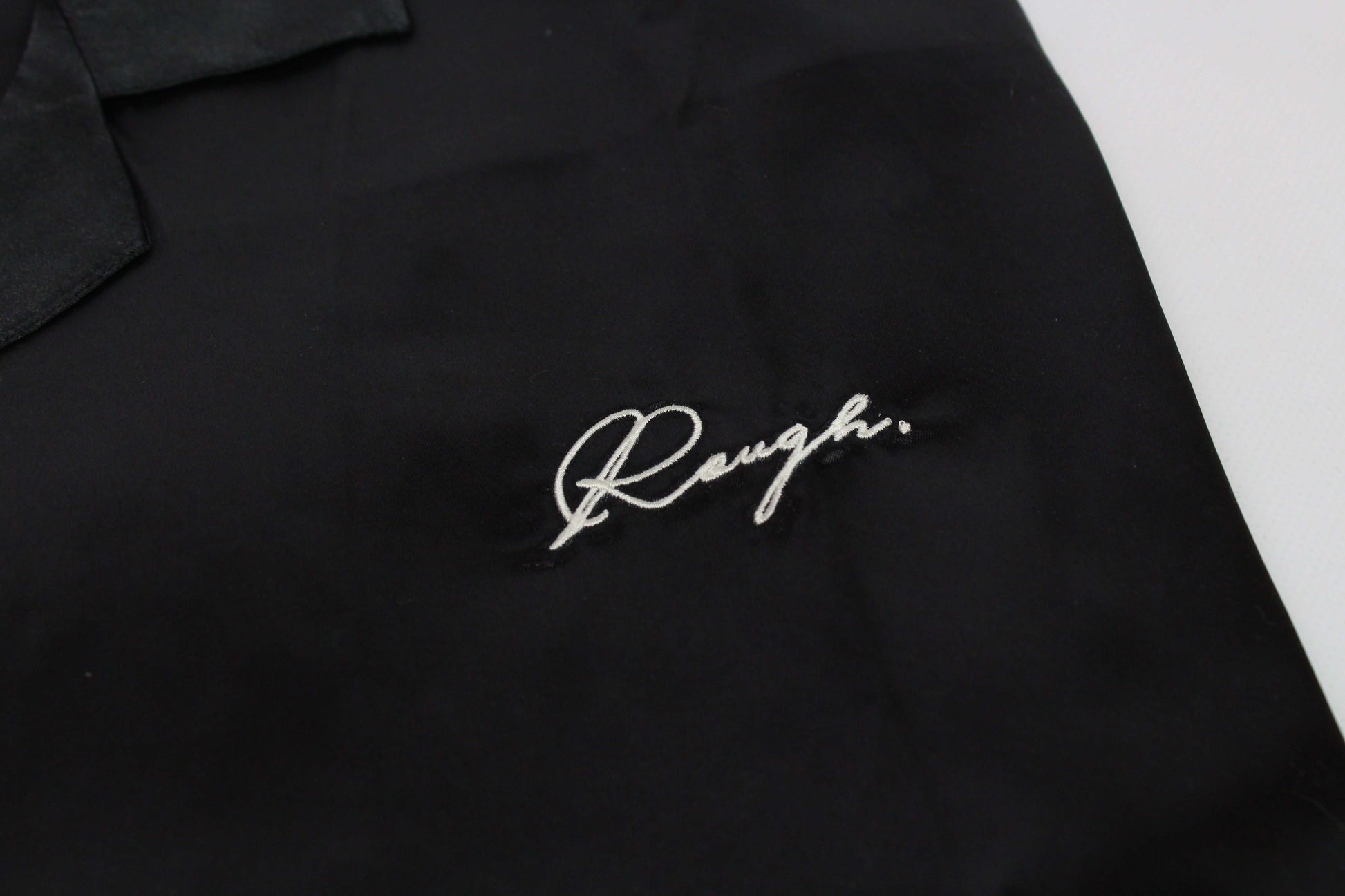 ROUGH Satin Shirt Black - T-shirt