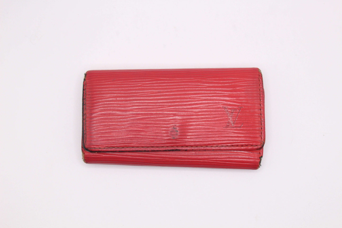 LOUIS VUITTON Red Epi Keyholder - Keyholder