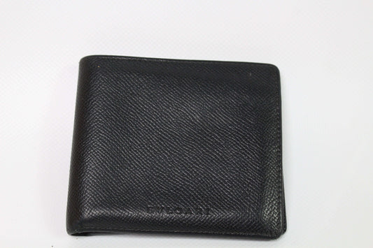 BVLGARI Leather Portemonnaie Black | LAYZSSHOP | Bvlgari