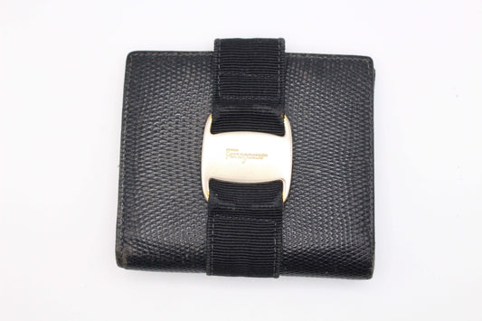 SALVATORE FERRAGAMO Portemonnaie Black - Portmonee